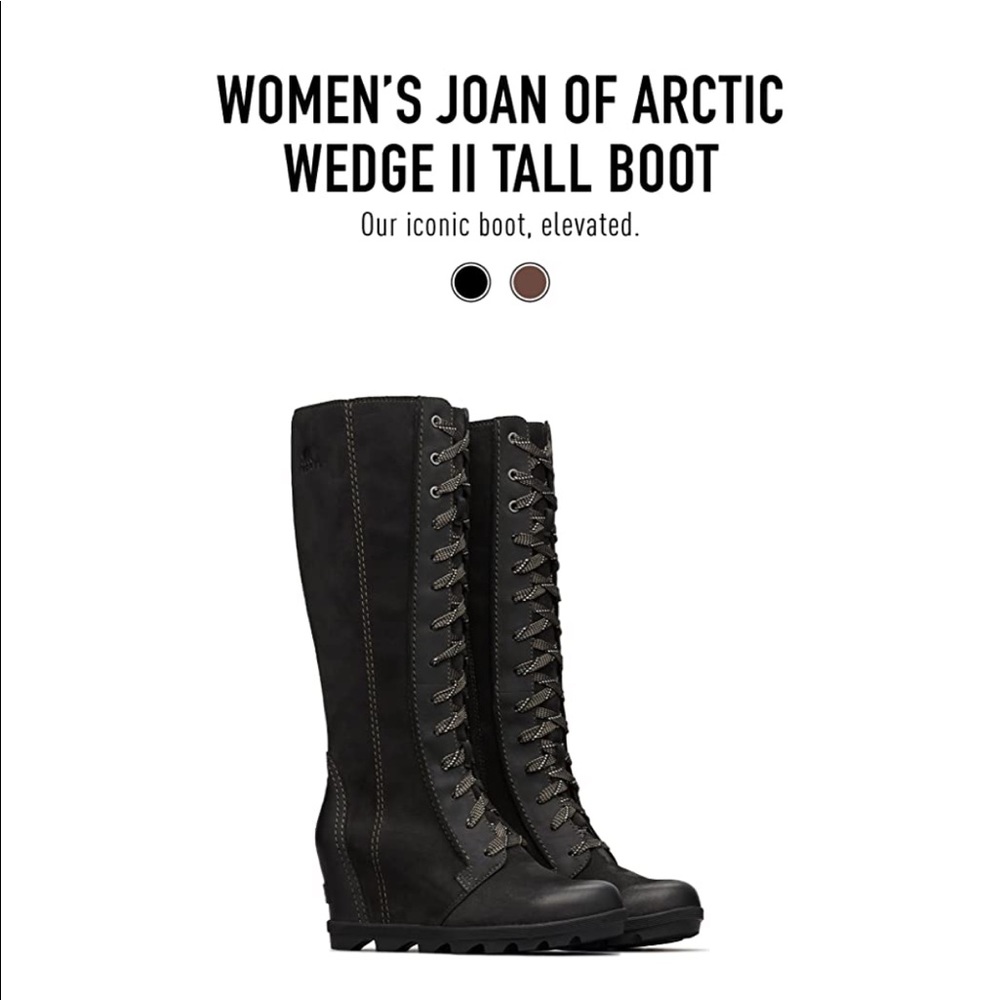 Sorry Joan of Arctic Wedge II Tall Boot NWT